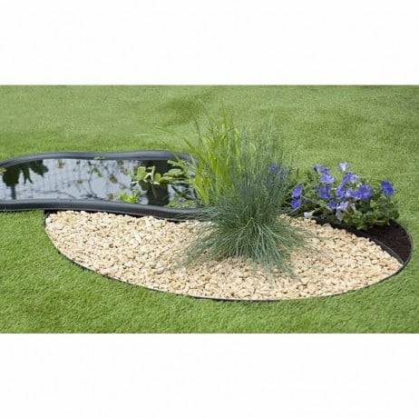 Bordure pour jardin H15, Couleur Taupe - Image 4