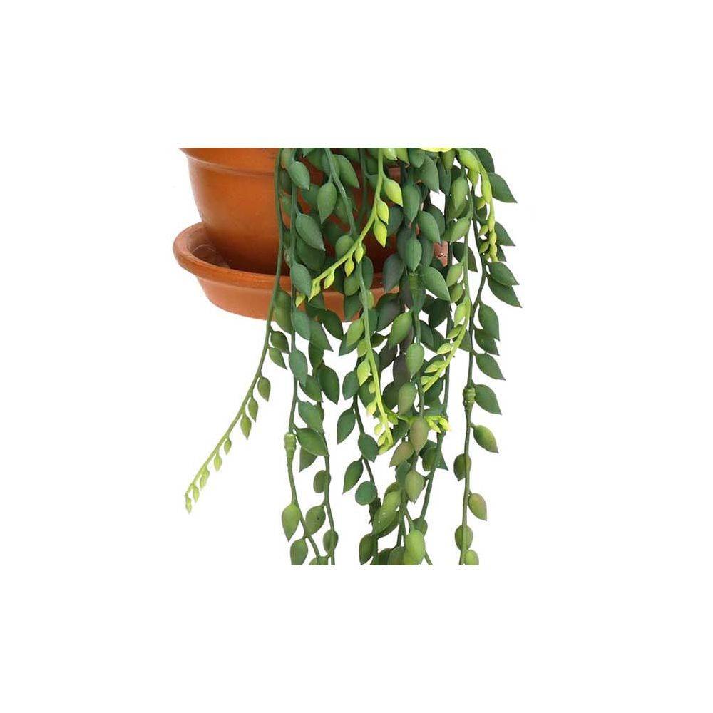 Sil - Plantes artificielles en pot terracotta (Lot de 3) - Imagen 3