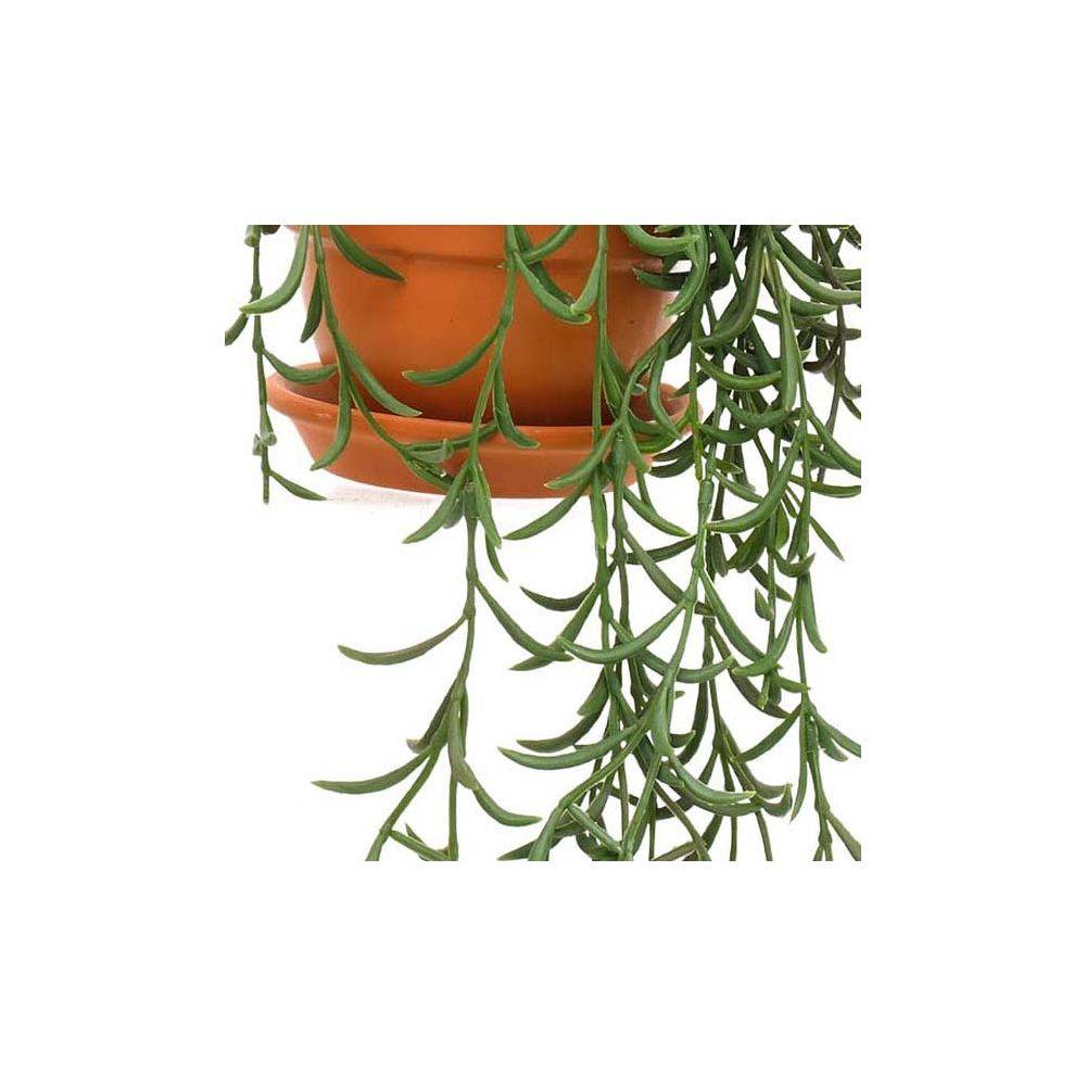 Sil - Plantes artificielles en pot terracotta (Lot de 3) - Imagen 2