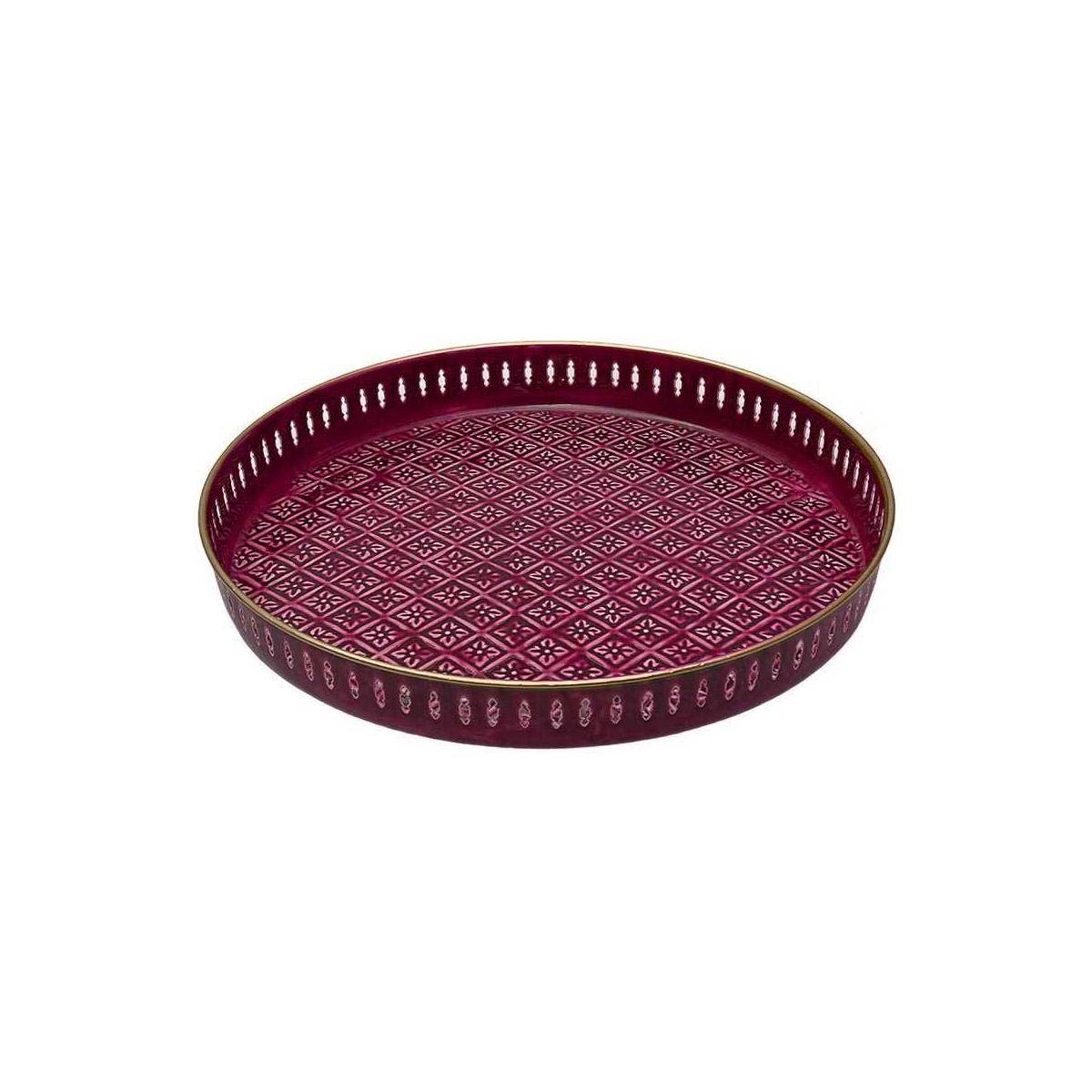 Bazardeluxe - Plateau en métal Jali 60 cm - Imagen 1