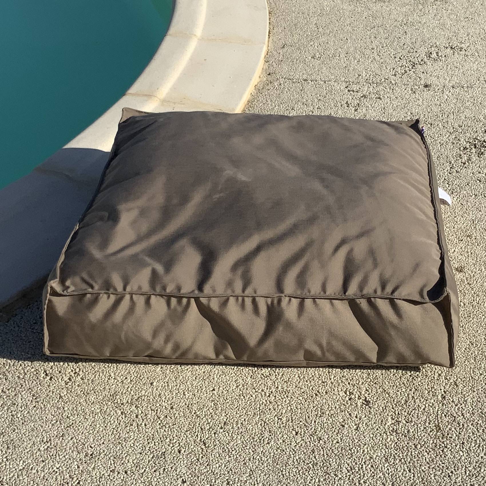 Home Maison - Housse de coussin de sol extérieure - HOME MAISON - Polyester - Taupe - Image 1
