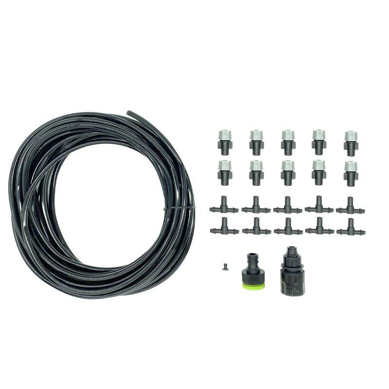 Brumisateur de jardin - Kit complet avec accessoires - Longueur : 10 m - Suan - Imagen 1