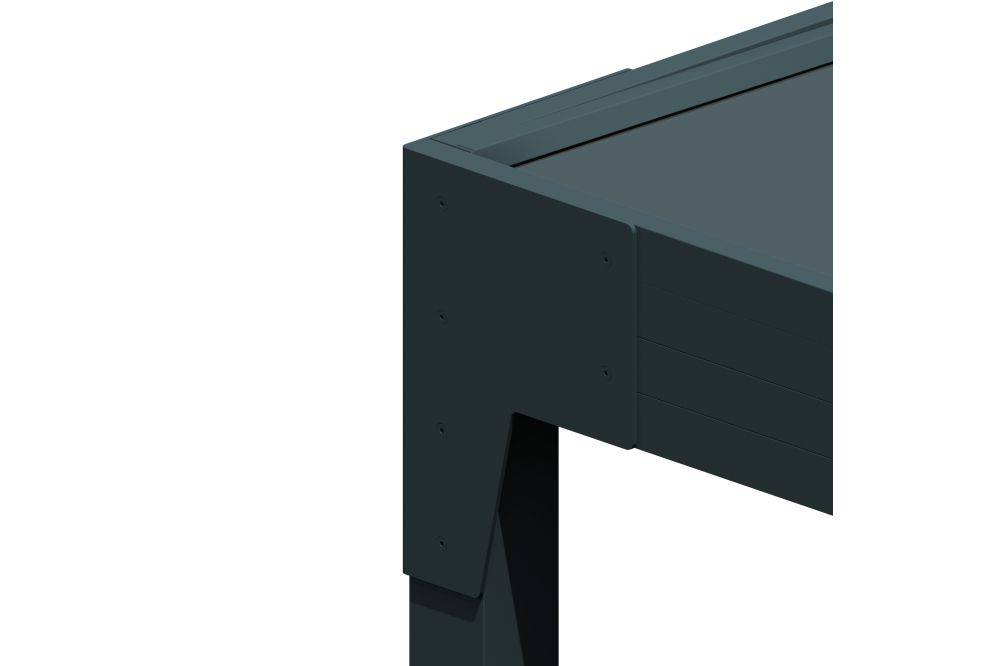 Ombrazur - Carport isotoit® MODERN îlot Gris anthracite 3,78x3,50m OMBRAZUR - Imagen 4