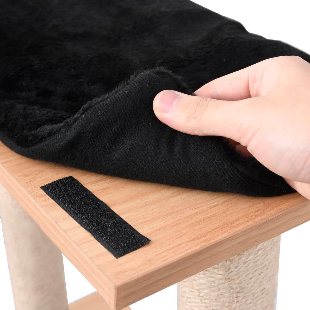 Vidaxl - Arbre à chat avec tapis à gratter en sisal 129 cm vidaXL 170918 - Imagen 7