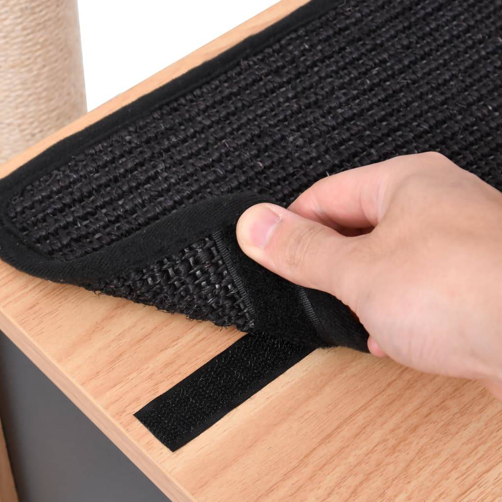 Vidaxl - Arbre à chat avec tapis à gratter en sisal 129 cm vidaXL 170918 - Imagen 6