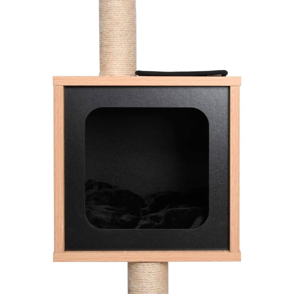 Vidaxl - Arbre à chat avec tapis à gratter en sisal 129 cm vidaXL 170918 - Imagen 5