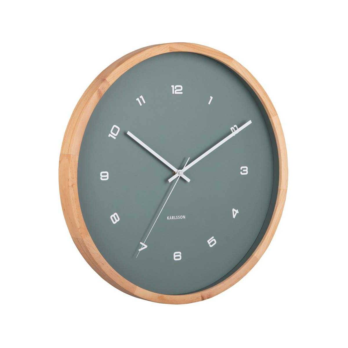Karlsson - Horloge murale en bois Modesta - Imagen 1