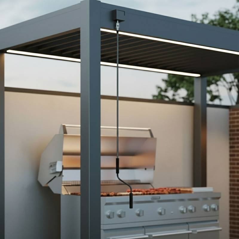 Ombrea - Kit éclairage LED pour Pergola BBQ - 3x1,5M - Image 3