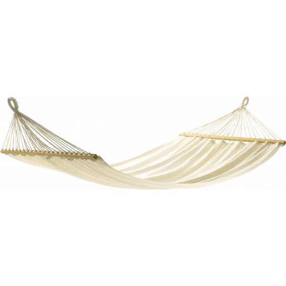Jobek - Hamac KOUPLE 350x140 cm en Polypropylène Écru certifié FSC 100% JOBEK - Imagen 1