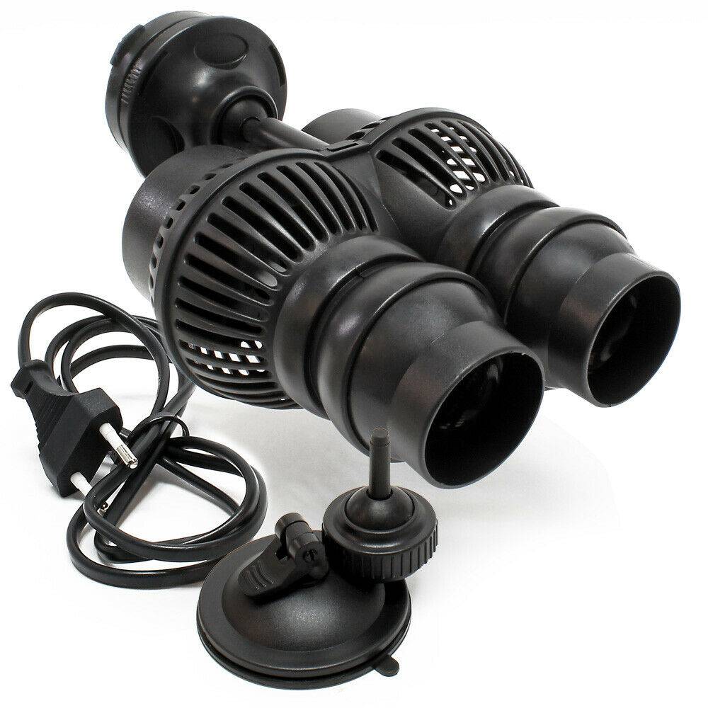 Helloshop26 - Pompe brassage wavemaker support magnétique 12000 litres par heure aquarium - Imagen 1
