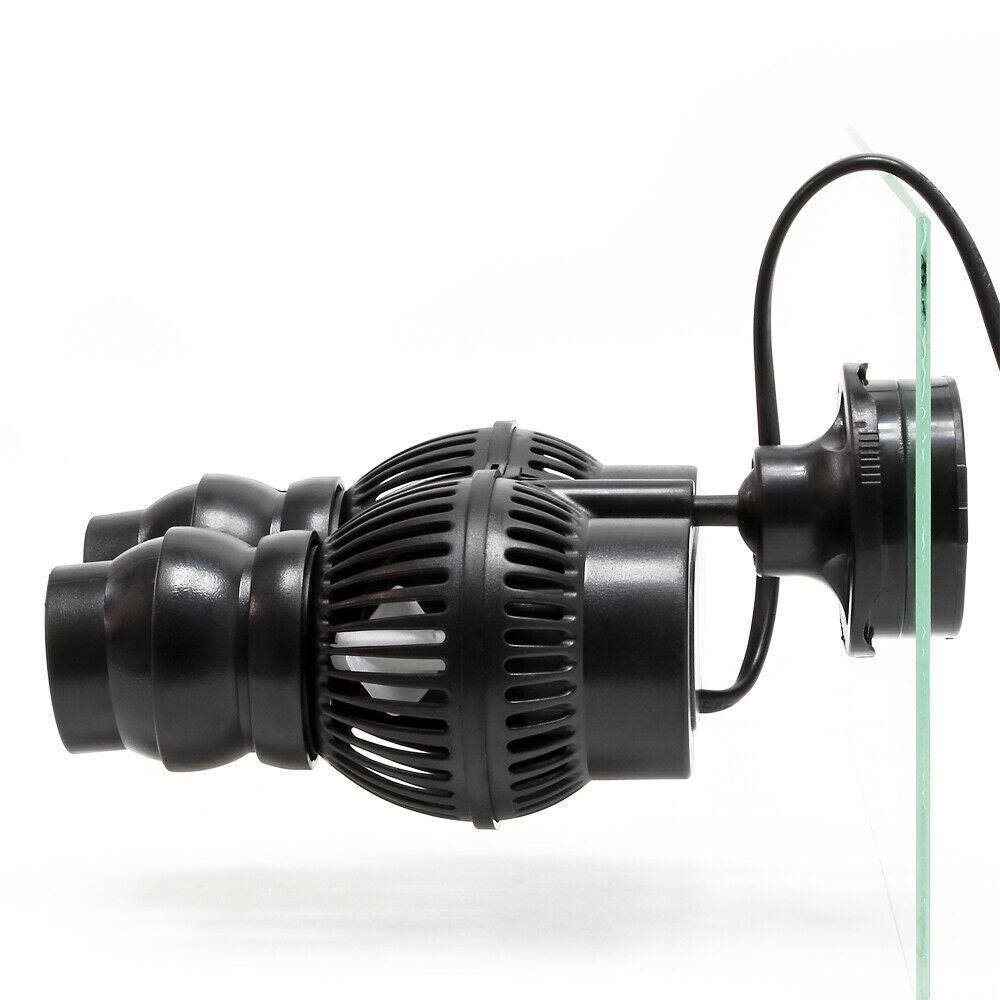 Helloshop26 - Pompe brassage wavemaker support magnétique 12000 litres par heure aquarium - Imagen 2