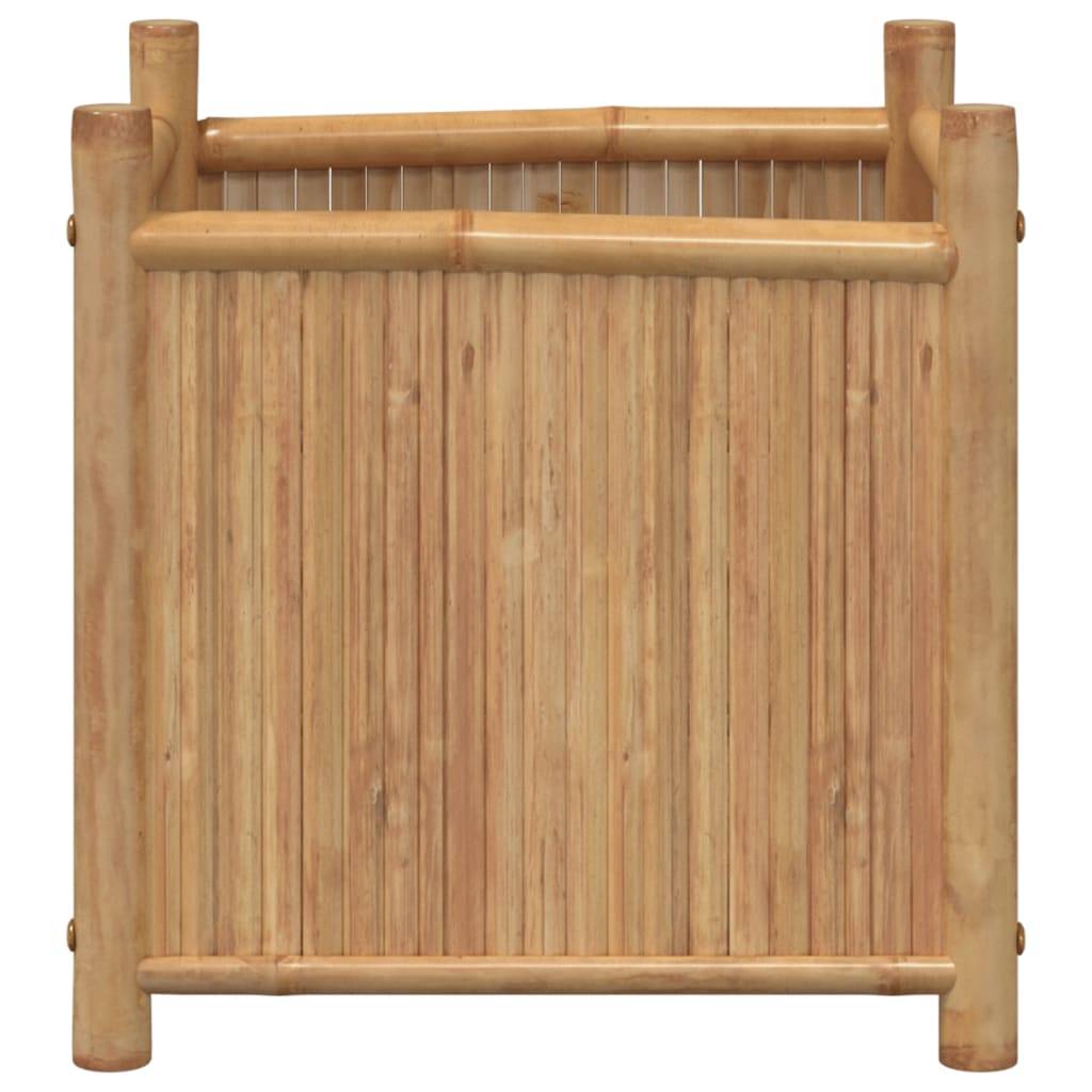 Maison Chic - Jardinière - Pot De Fleurs - Bac à Fleurs 50x50x50 cm bambou - Imagen 4