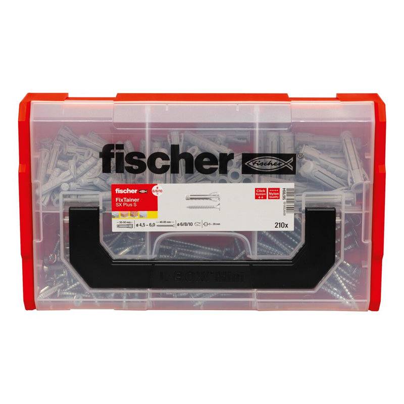 Fischer - Coffret FixTainer chevilles SX Plus 6,8 / 10 avec vis FISCHER 567894 Fischer - Imagen 2
