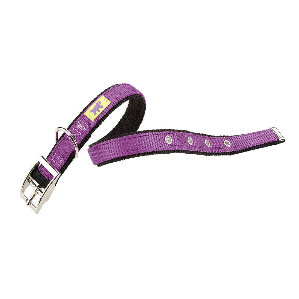 Ferplast - DUAL CF25/53 COLOURS Collier chien A: 45÷53 cm - B: 25 mm Violet - Imagen 1