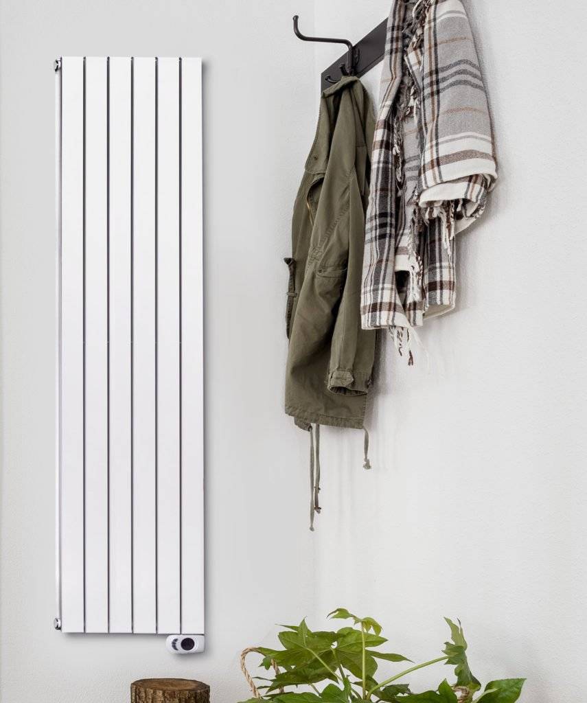 Deltacalor radiateur électrique à inertie fluide 2000 W  ramada vertical blanc - Image 2