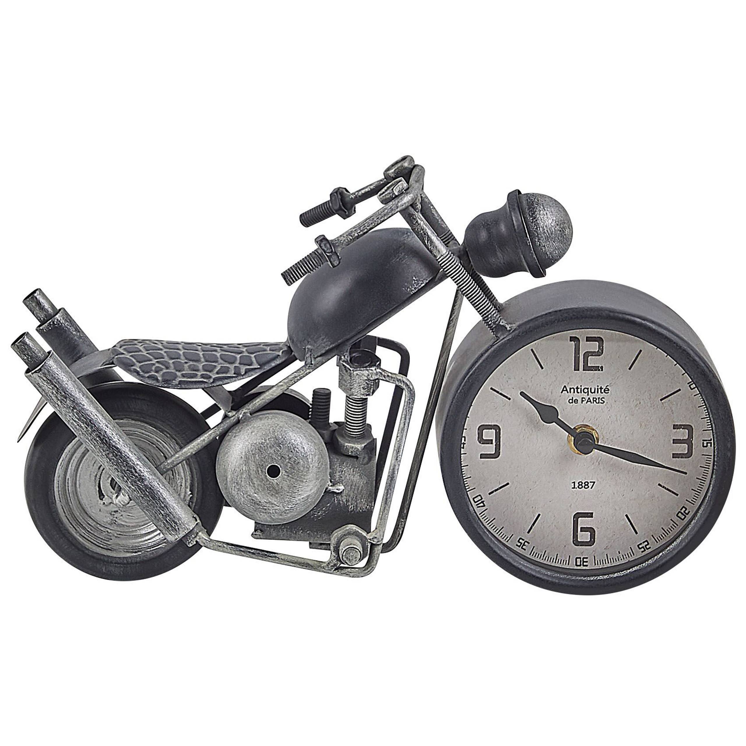 Beliani - Horloge Métal Noir BERNO - 30x11x19- Beliani - Image 4