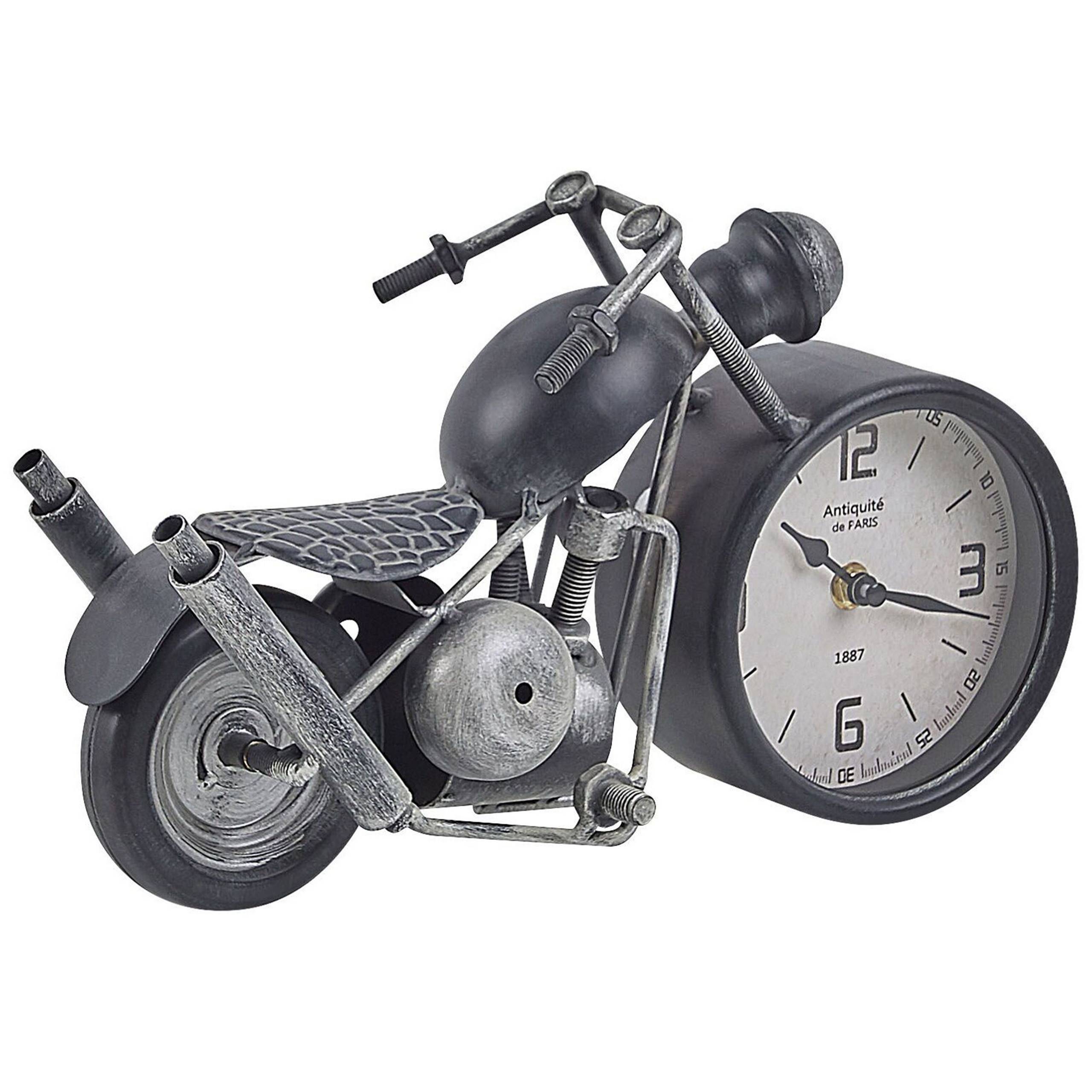 Beliani - Horloge Métal Noir BERNO - 30x11x19- Beliani - Image 2
