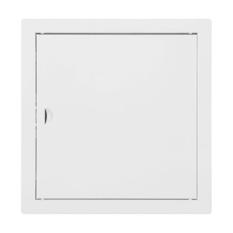 Importdistrib - Trappe de visite Porte d'inspection en métal, blanche, 25x25 cm IMPORTDISTRIB