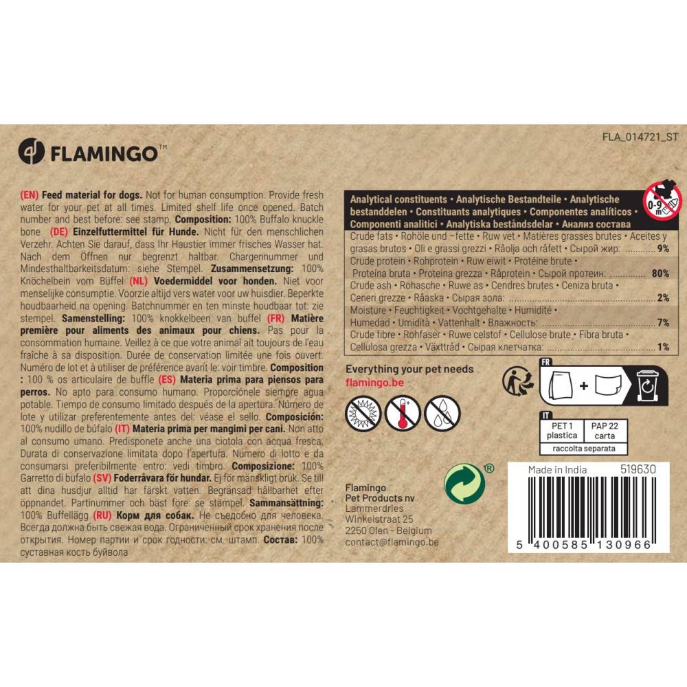 Friandise nature os de buffle 250 g pour chien - Imagen 3