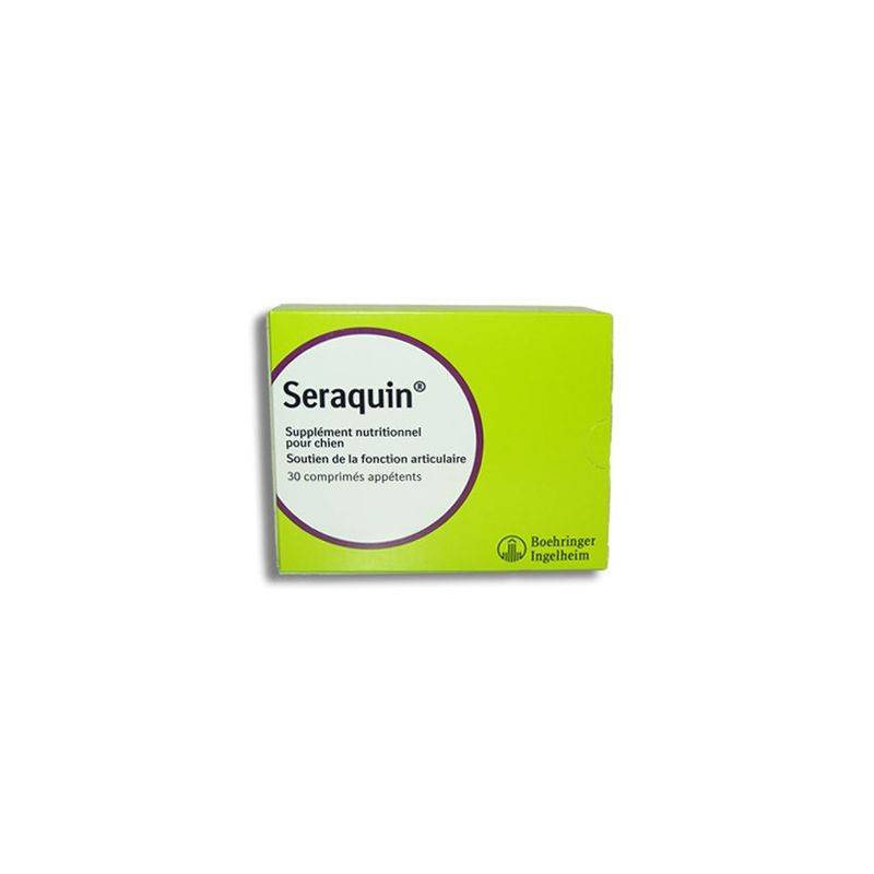 Boehringer - SERAQUIN CHIEN (NF) - BOEHRINGER 30 comprimés
