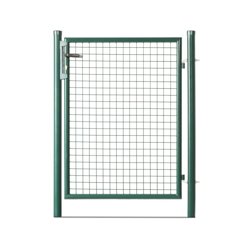 Portillon grillagé en acier galvanisé maille 50 x 50 passage L 1m x H2m00 Vert - Easy Clôture - Imagen 1