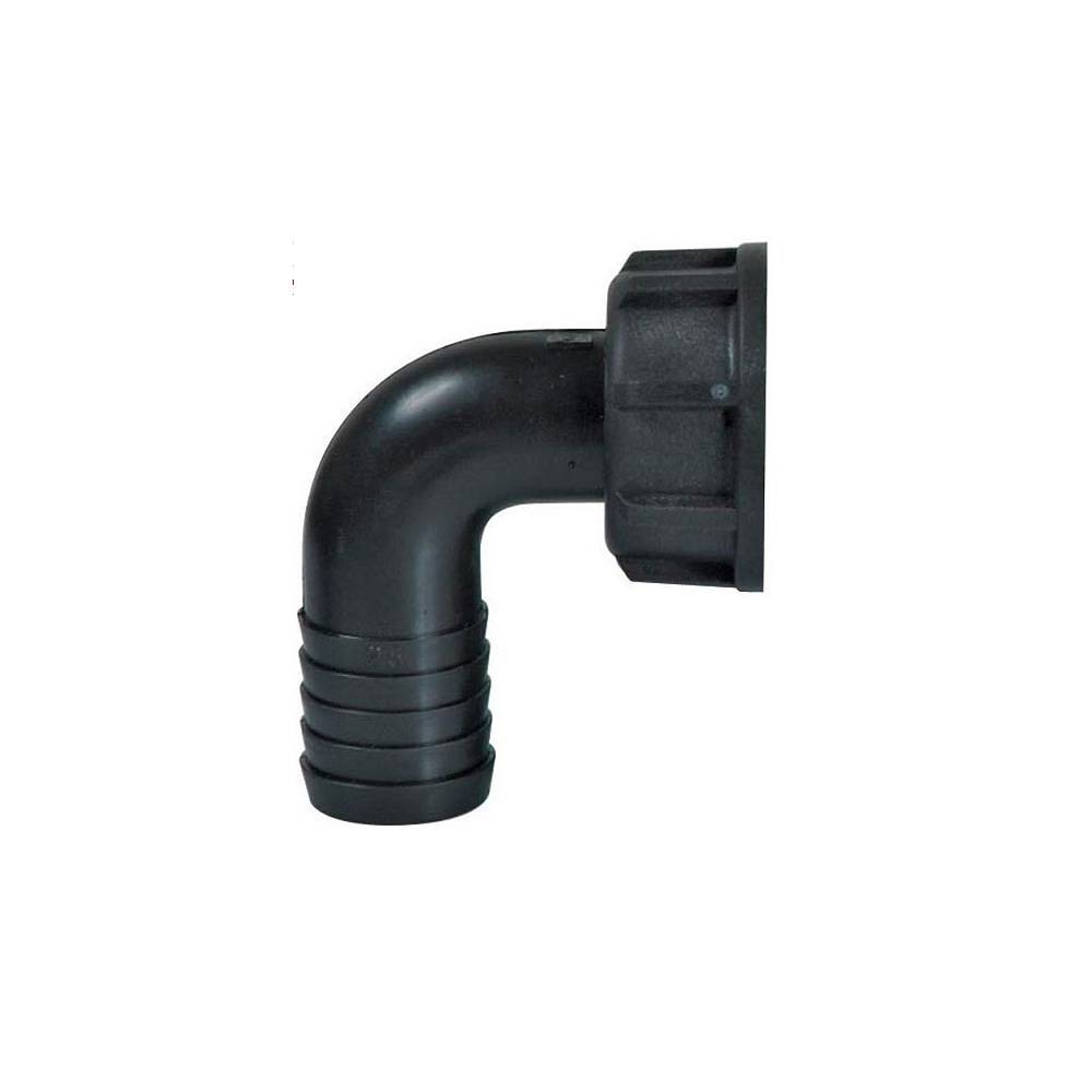 Ribimex - Raccord cannelé coudé F 1"/25mm