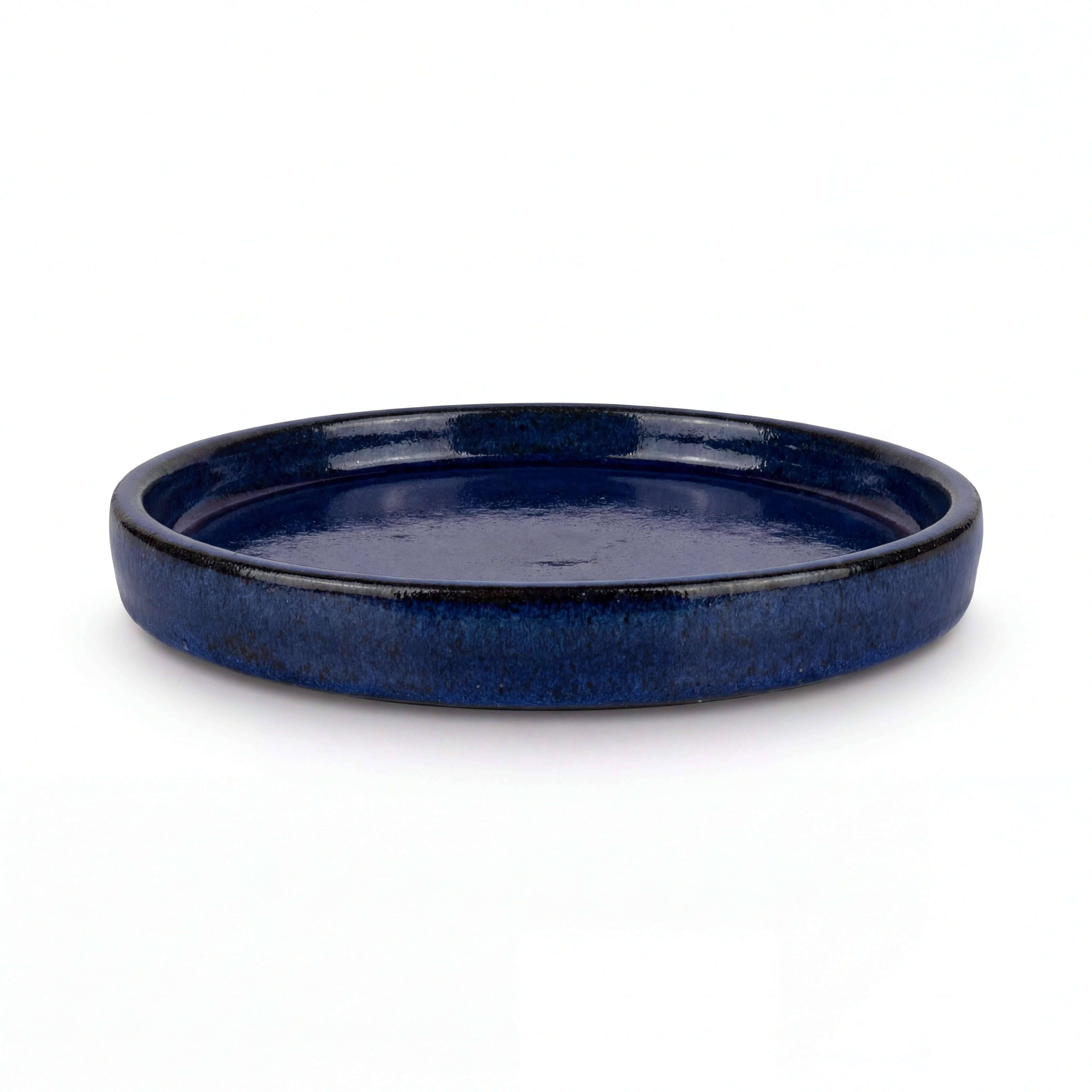 Provencelia - Soucoupe ronde 28cm bleu majorelle - Image 2