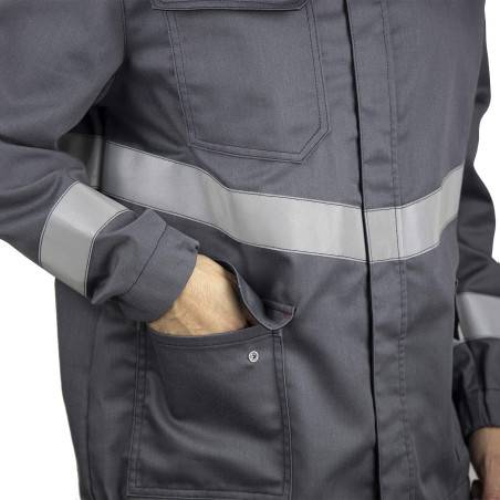 LMA - Veste ATEX multinormes Risk Basic Vision - LMA - 2326 -L-Gris - Image 3