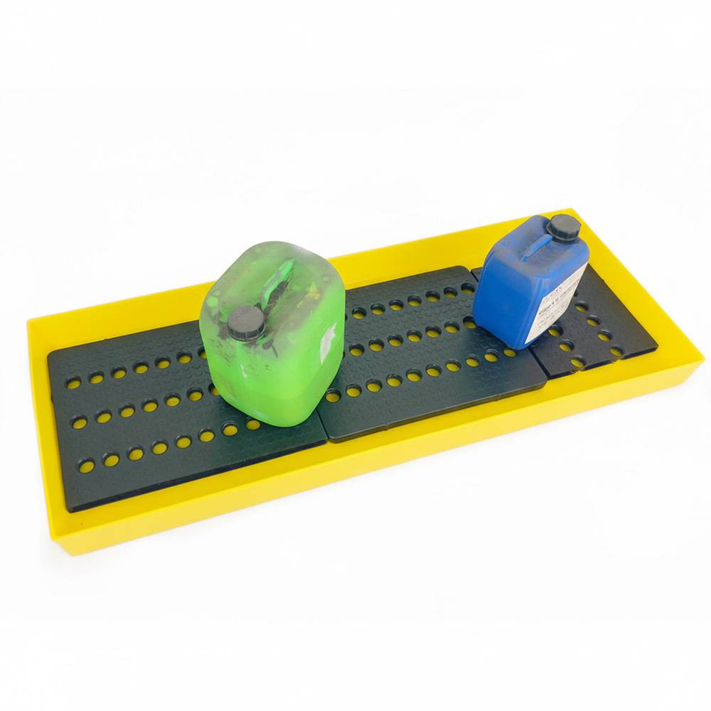 Bac de rétention 60l avec caillebotis-plast'up rotomoulage - Image 1