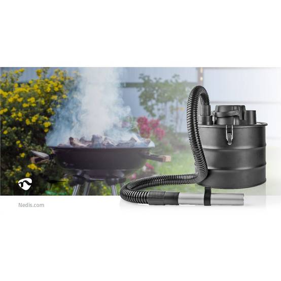 Aspirateur de cendres 18L 800 W sans sac – Filtre HEPA, Cendres chaudes et froides Idéal Cheminée, Poêle à bois& Barbecue NEDIS - Image 8