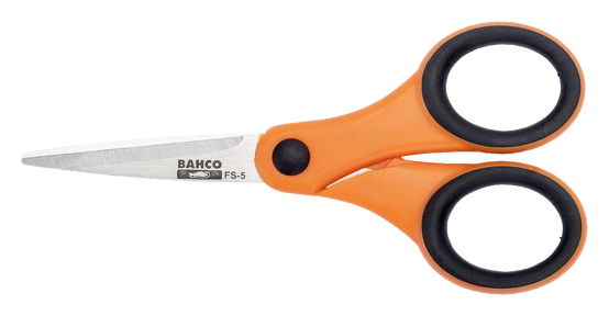 Bahco - Petits ciseaux à anneaux avec grip doux 125 mm | FS-5 - Bahco - Image 3