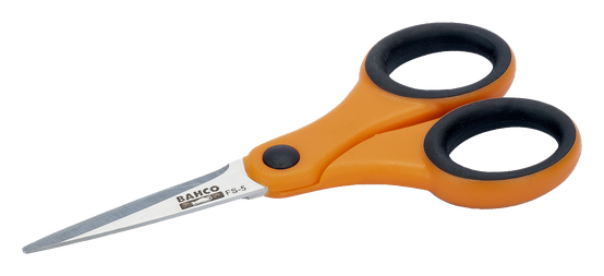 Bahco - Petits ciseaux à anneaux avec grip doux 125 mm | FS-5 - Bahco - Image 2