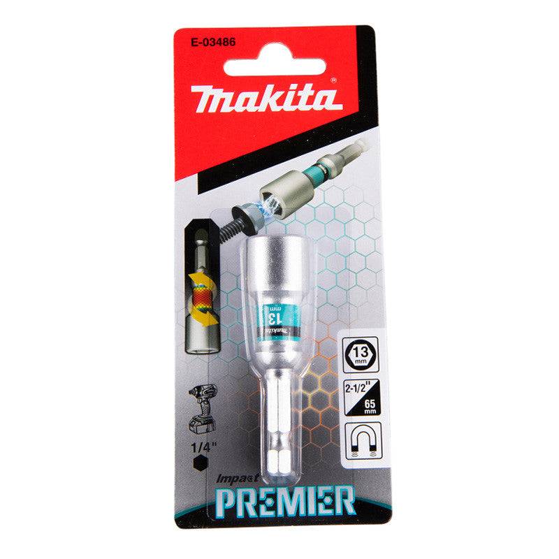 Makita - Douille Magnétique Impact Premier 6 / 8 / 10 / 13 x 65mm - taille 13 x 65mm - MAKITA ACCESSOIRES - Imagen 1