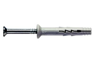 Clou vis nylon Turbo Jet G&B tête fraisée 6x55 mm - boite de 100 - 93030