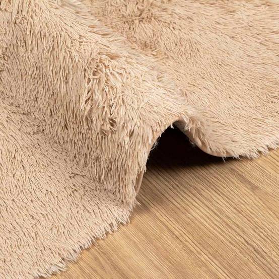 ComfortXL - Très Grand TapisMoelleux en Polyester pour Salon Confortable Beige 200x290 cm – ComfortXL Outdoor Living - Image 5