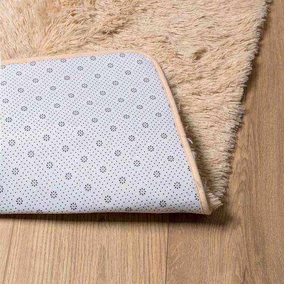ComfortXL - Très Grand TapisMoelleux en Polyester pour Salon Confortable Beige 200x290 cm – ComfortXL Outdoor Living - Image 6