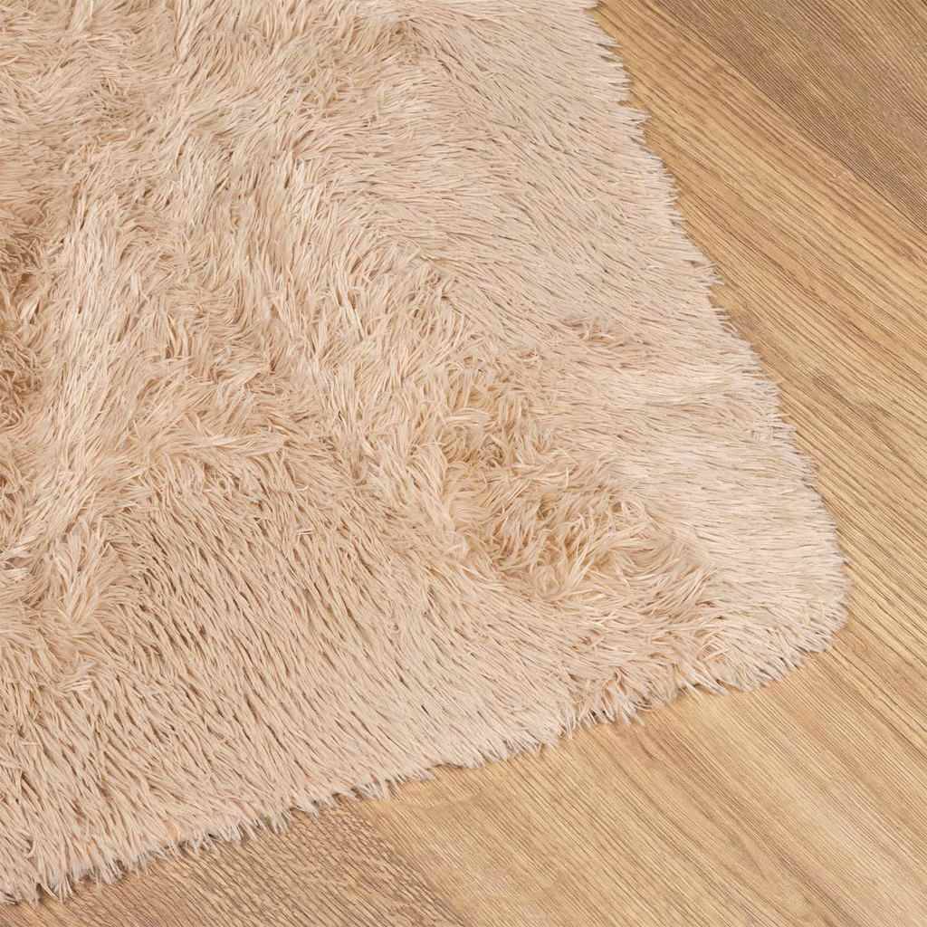 ComfortXL - Très Grand TapisMoelleux en Polyester pour Salon Confortable Beige 200x290 cm – ComfortXL Outdoor Living - Image 4