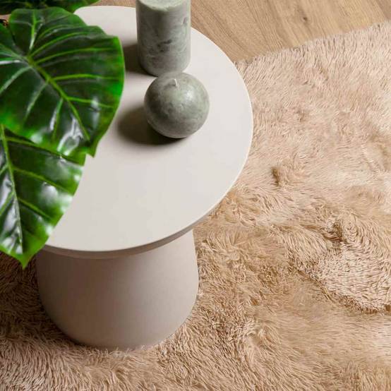 ComfortXL - Très Grand TapisMoelleux en Polyester pour Salon Confortable Beige 200x290 cm – ComfortXL Outdoor Living - Image 8