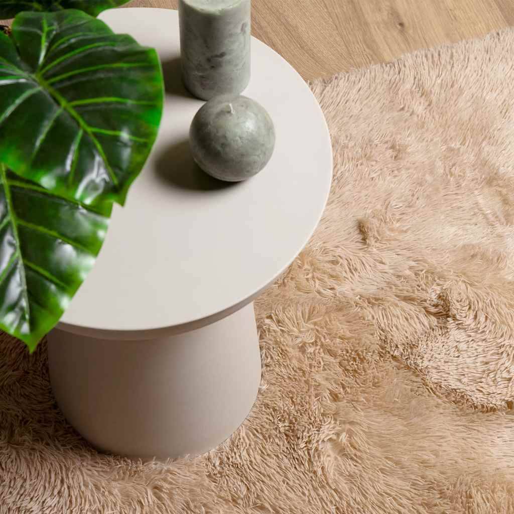 ComfortXL - Très Grand TapisMoelleux en Polyester pour Salon Confortable Beige 200x290 cm – ComfortXL Outdoor Living - Image 8