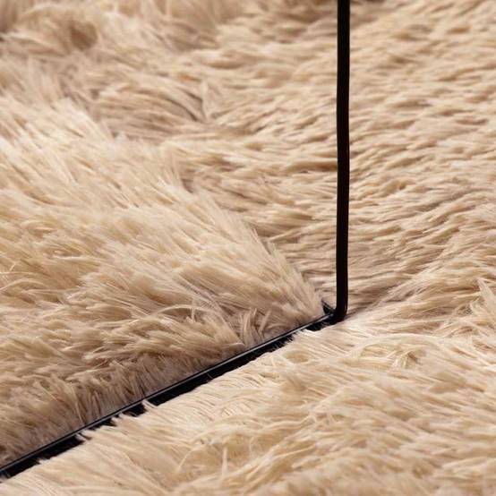 ComfortXL - Très Grand TapisMoelleux en Polyester pour Salon Confortable Beige 200x290 cm – ComfortXL Outdoor Living - Image 7
