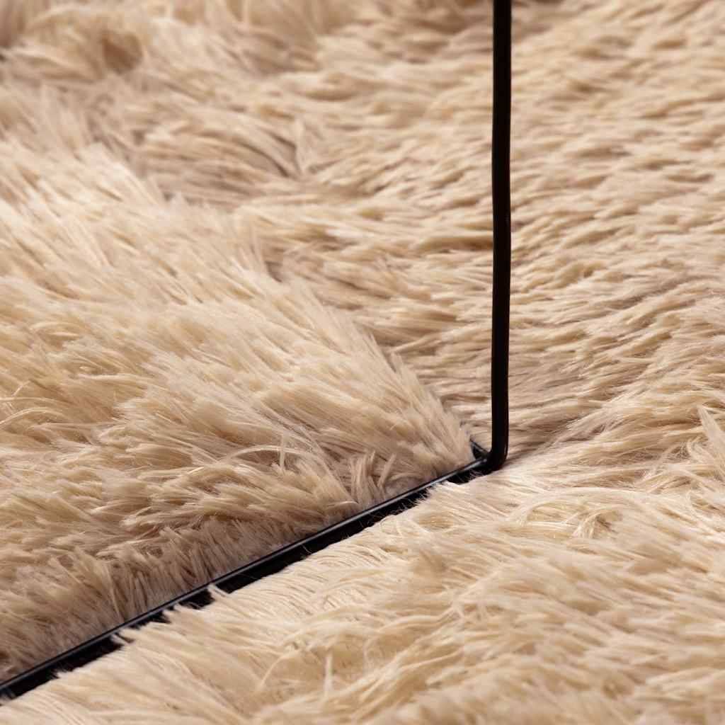 ComfortXL - Très Grand TapisMoelleux en Polyester pour Salon Confortable Beige 200x290 cm – ComfortXL Outdoor Living - Image 7