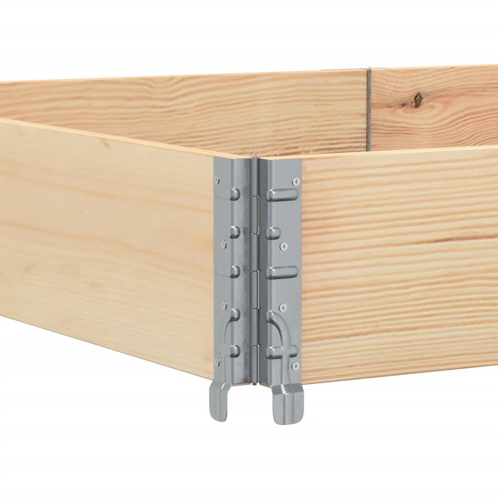 Jardinière | Pot de fleurs | Cache-pot | Bac à fleurs 150x100 cm bois de pin massif - Image 5