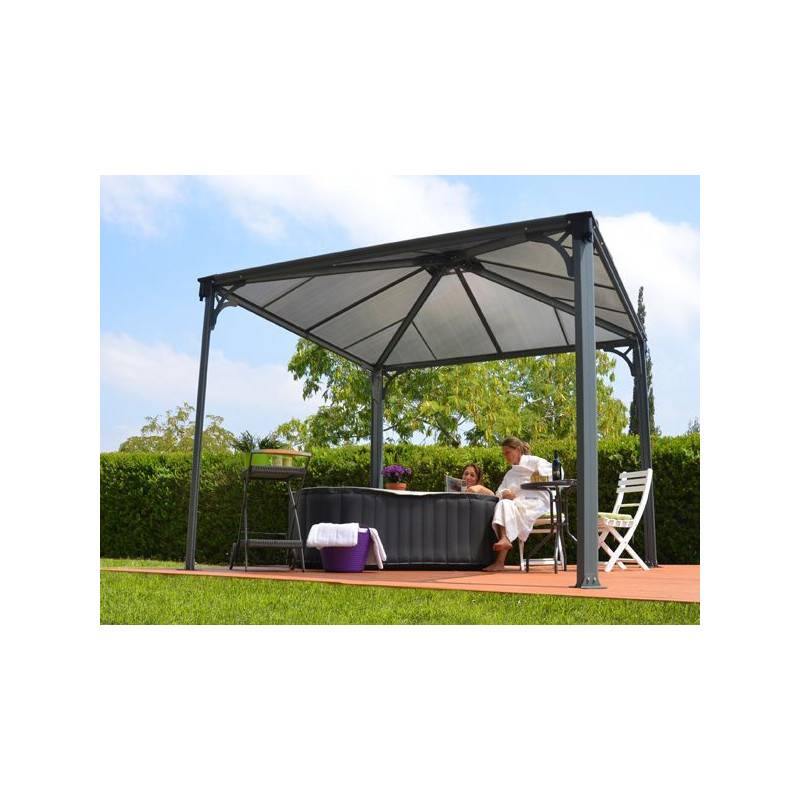 Châlet-Jardin - Tonnelle aluminium et polycarbonate 13 m2 Chalet & Jardin - Image 7