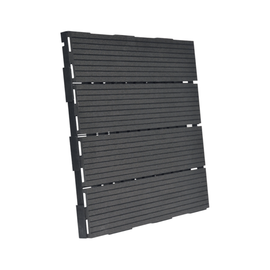 Dalle en composite Snap & Go (lot de 4) - Gris 30 x 30 cm - Snap & Go - Image 4
