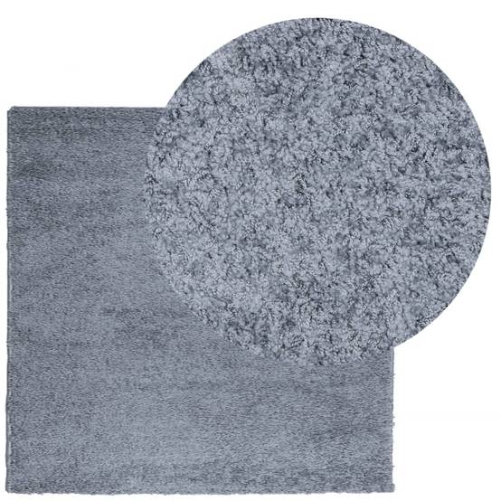 Tapis CarréMoelleux pour Chambre d'Ado ou Bureau Bleu 120x120 cm – ComfortXL Outdoor Living - Image 3