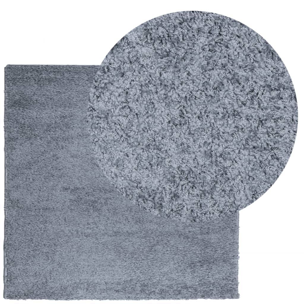 Tapis CarréMoelleux pour Chambre d'Ado ou Bureau Bleu 120x120 cm – ComfortXL Outdoor Living - Image 3