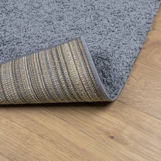 Tapis CarréMoelleux pour Chambre d'Ado ou Bureau Bleu 120x120 cm – ComfortXL Outdoor Living - Image 5