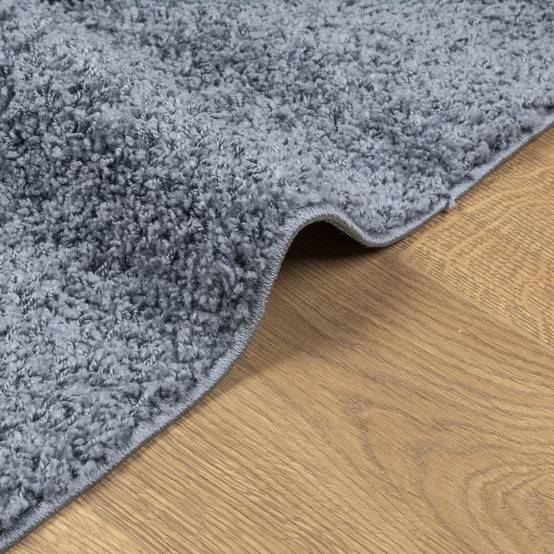 Tapis CarréMoelleux pour Chambre d'Ado ou Bureau Bleu 120x120 cm – ComfortXL Outdoor Living - Image 6