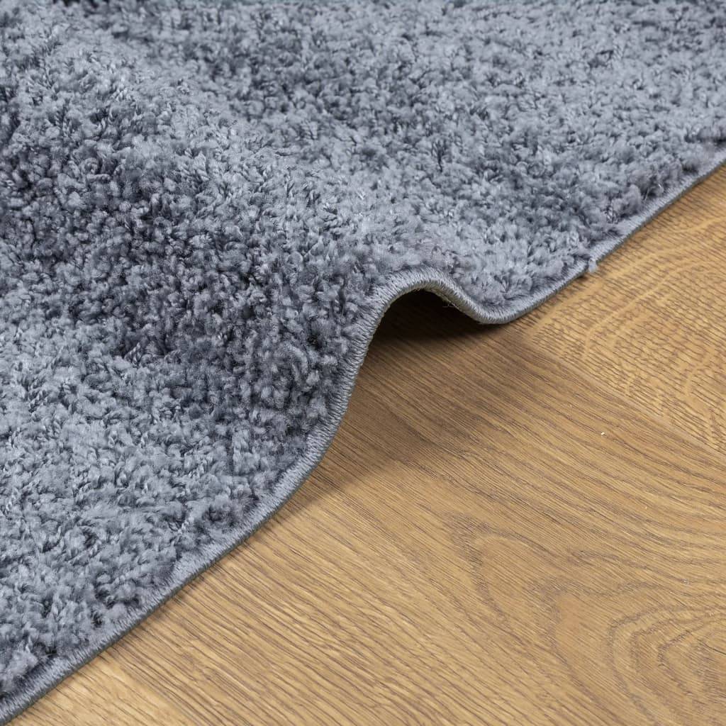 Tapis CarréMoelleux pour Chambre d'Ado ou Bureau Bleu 120x120 cm – ComfortXL Outdoor Living - Image 6