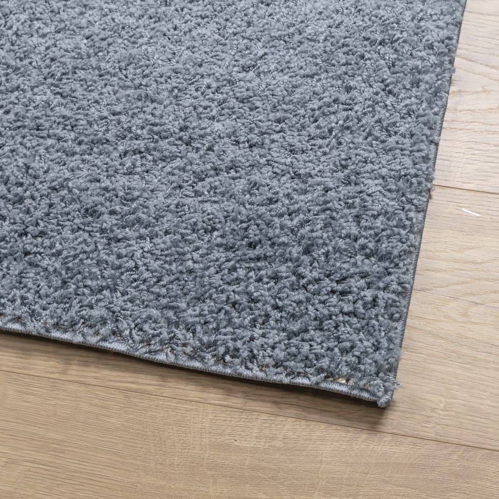 Tapis CarréMoelleux pour Chambre d'Ado ou Bureau Bleu 120x120 cm – ComfortXL Outdoor Living - Image 4